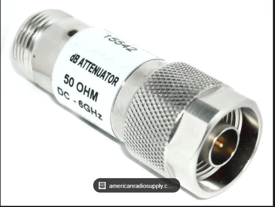 مخمد إشارة 20 ديسبل RF Attenuator تردد 6 جيجاهرتز - 20dB Attenuator 6GHz