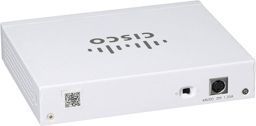 Cisco Business CBS110-8PP-D Unmanaged Switch | 8 Port GE | Partial PoE | Desktop | Ext PS | Limited Lifetime Protection (CBS110-8PP-D)