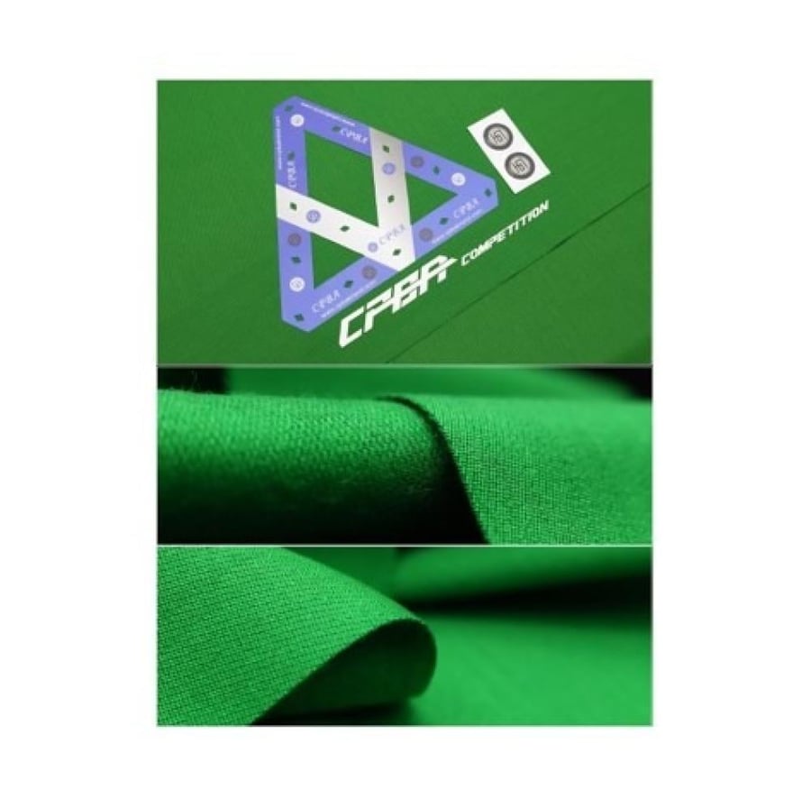 قماش بلياردو احترافي من المنافسة 9 قدم-CPBA COMPETITION CLOTH