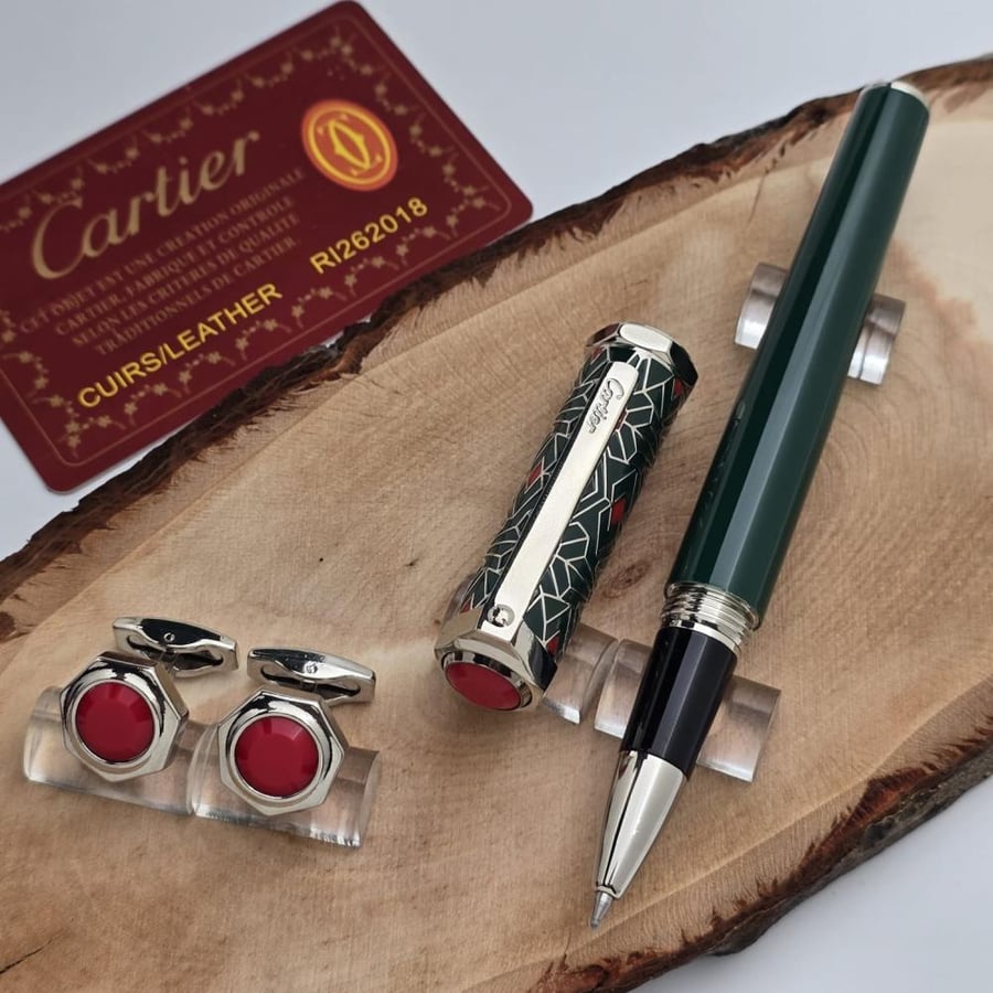 قلم و كبك كارتير Cartier