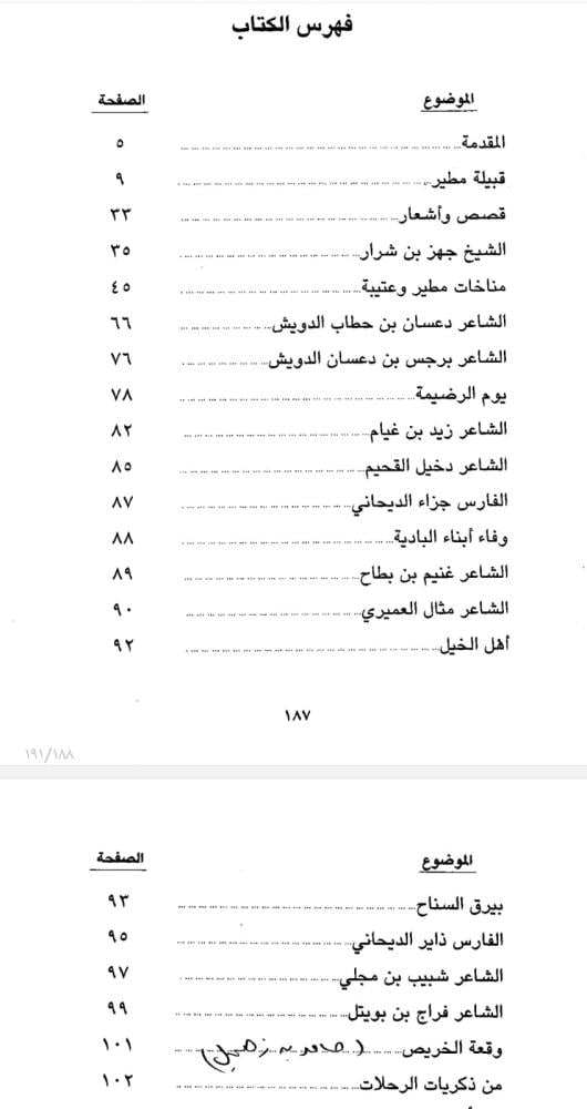 شعراء من مطير من أواخر القرن 13 الى القرن 14