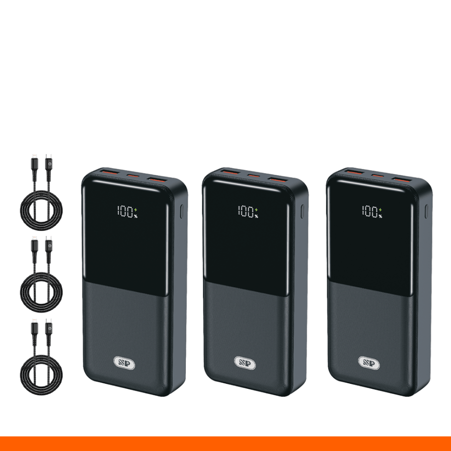 عرض شواحن باوربانك بسعة 20000mAh +  كيابل