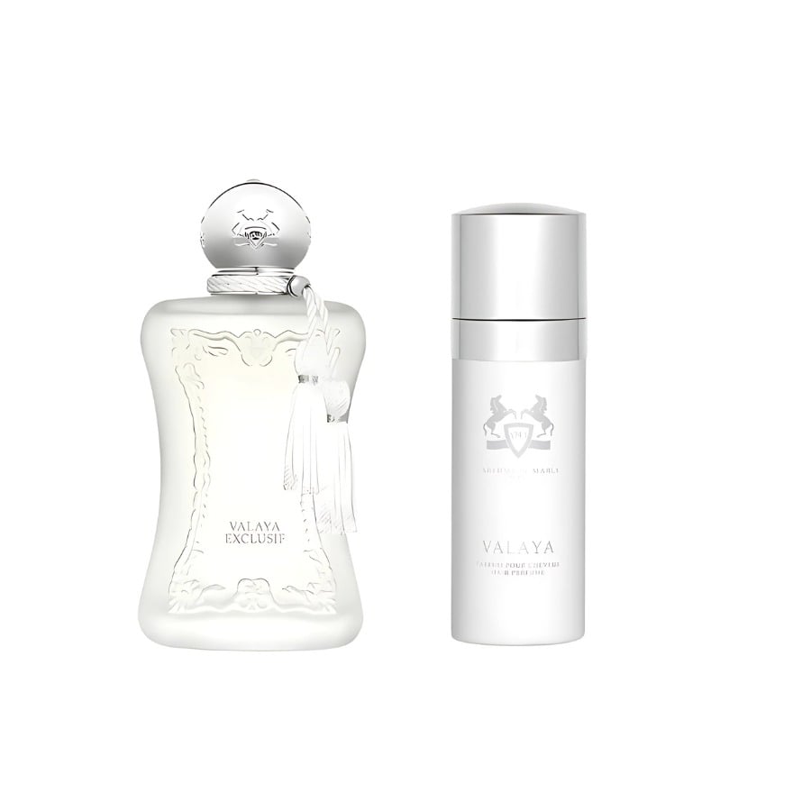 مجموعة عطر فالايا من دي مارلي اكسكلوسيف 75 مل + عطر شعر فالايا 75 مل
