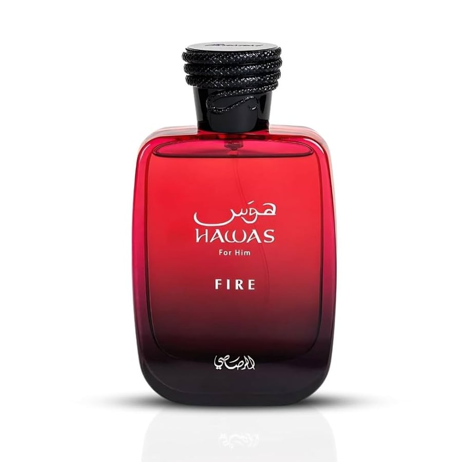 عطر  هوس فاير من الرصاصي 100 مل