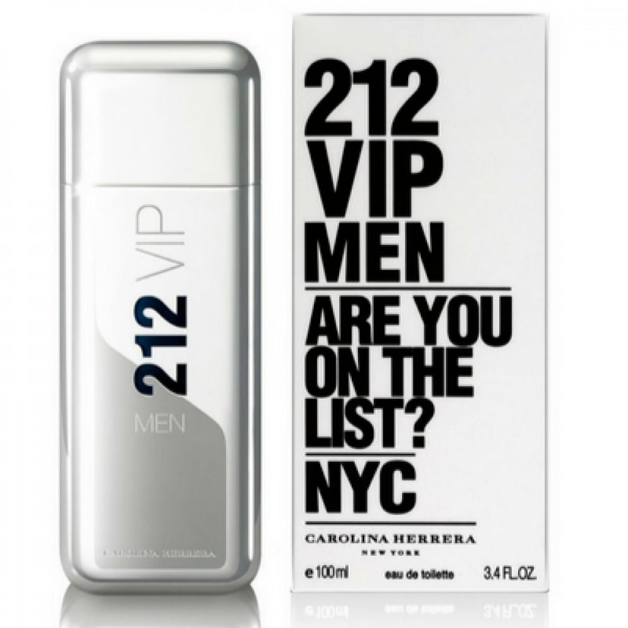 عطر كارولينا هيريرا 212 Vip او دو تواليت رجالي 100 مل ( تستر )