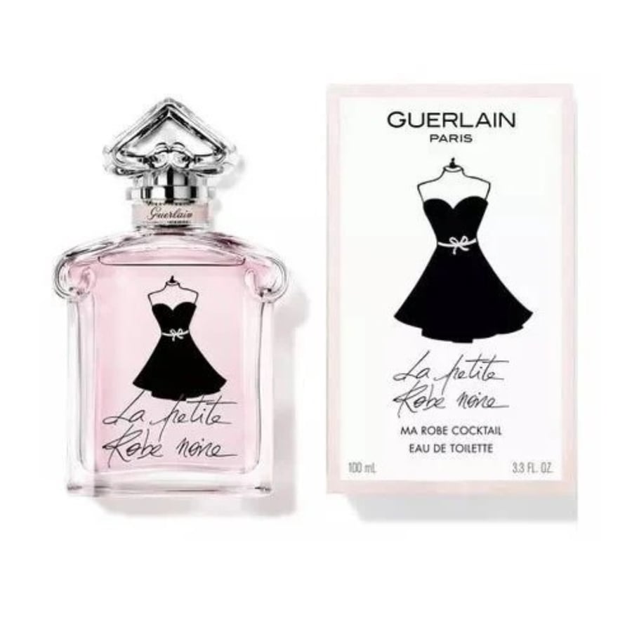 مجموعة جيرلان عطر لا بتيت روب نوار او دو تواليت 100 مل + عطر شعر جيرلان لا بيتيت روب نوار  30 مل