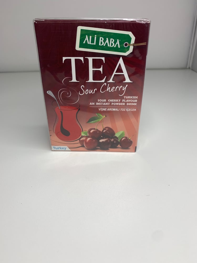 شاي بنكهة الكرز