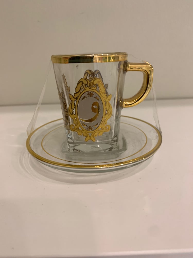 كوب شاي زجاج