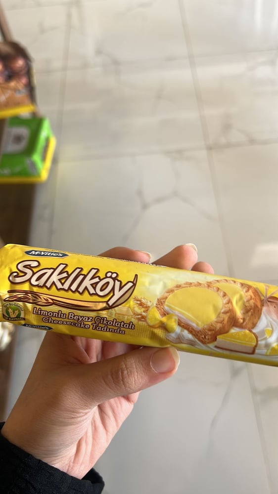 بسكويت بالليمون