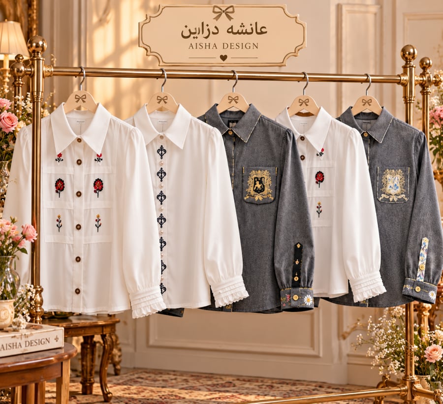 قميص مطرز