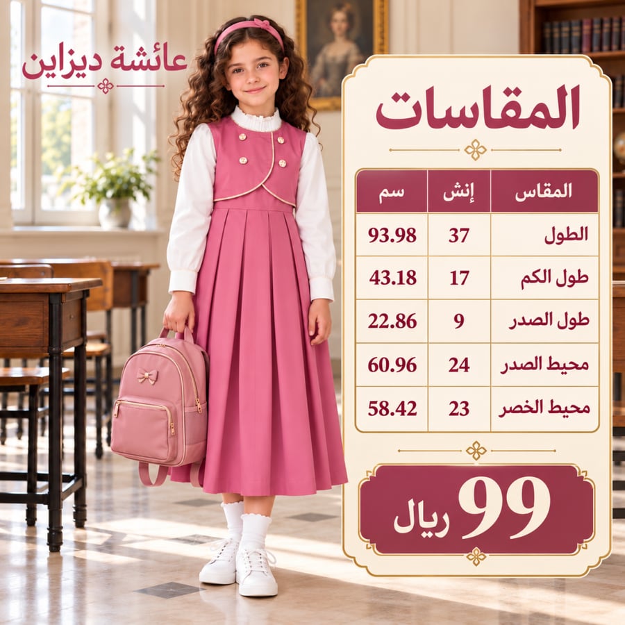 مريول قطعه جميل