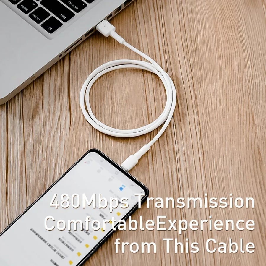 Baseus | Micro USB charger cable 4A fast Baseus | Fast Micro-USB Cable Mini White 1M 2M
