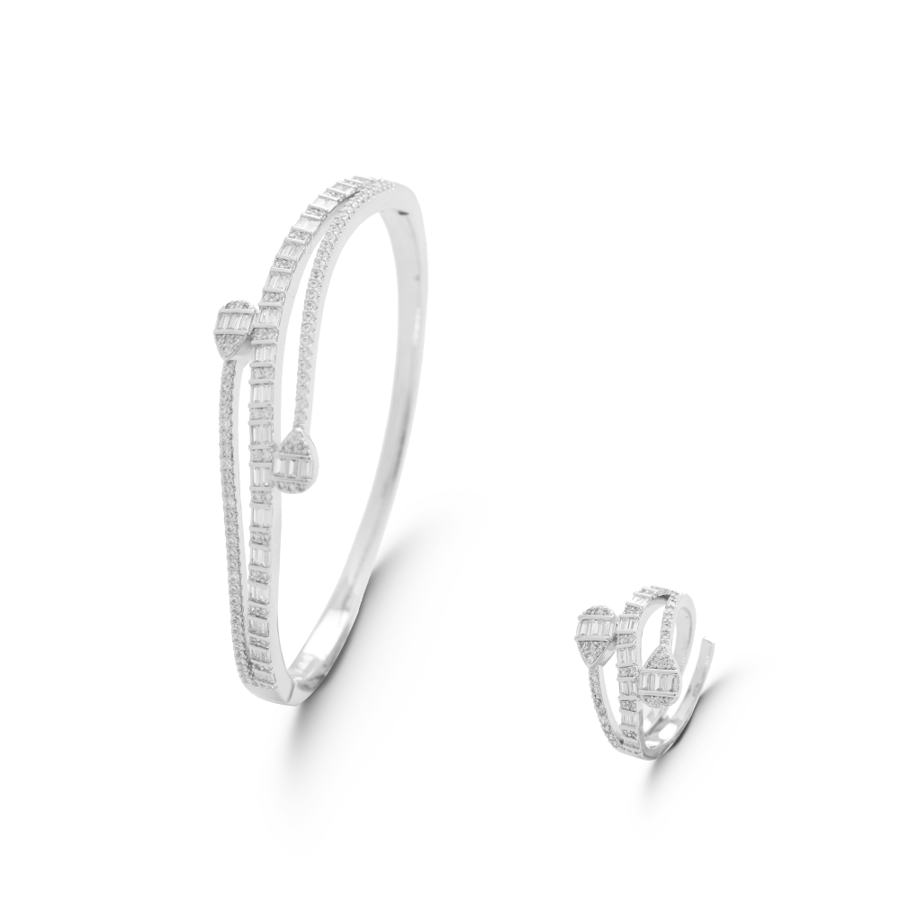 اسواره زركون فضي من فايلت