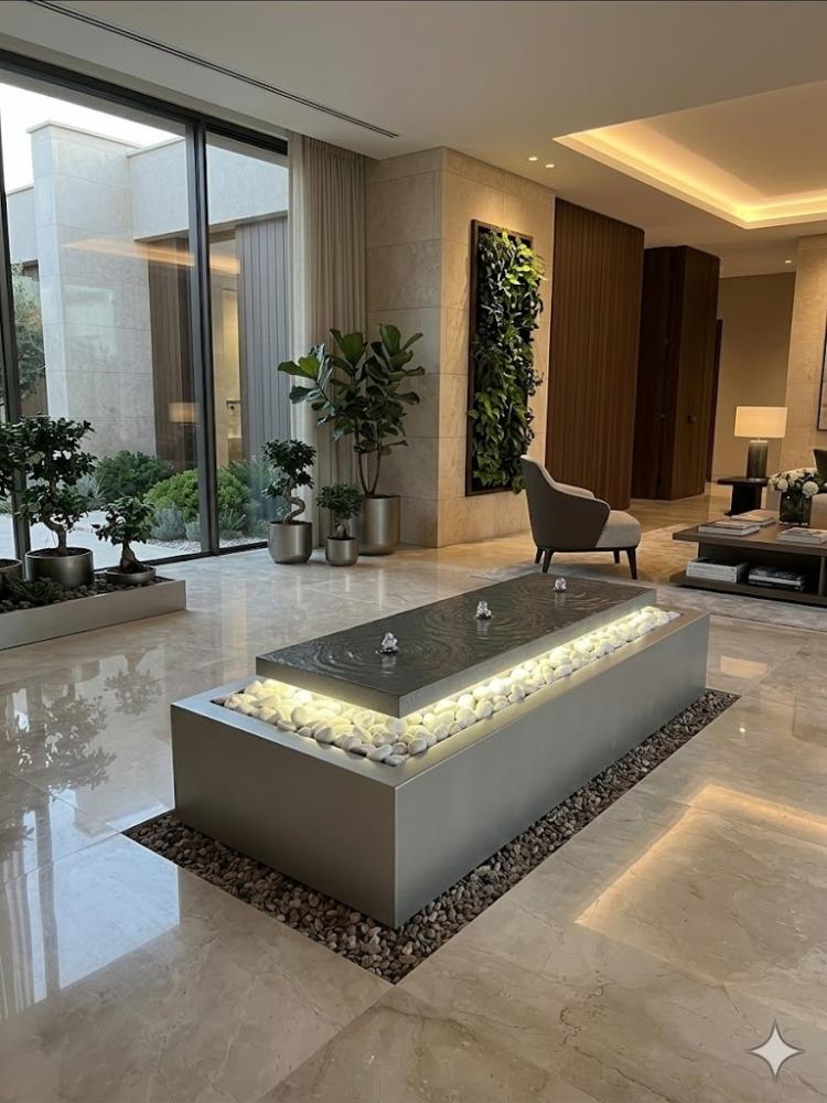 نافورة ارضية ميني