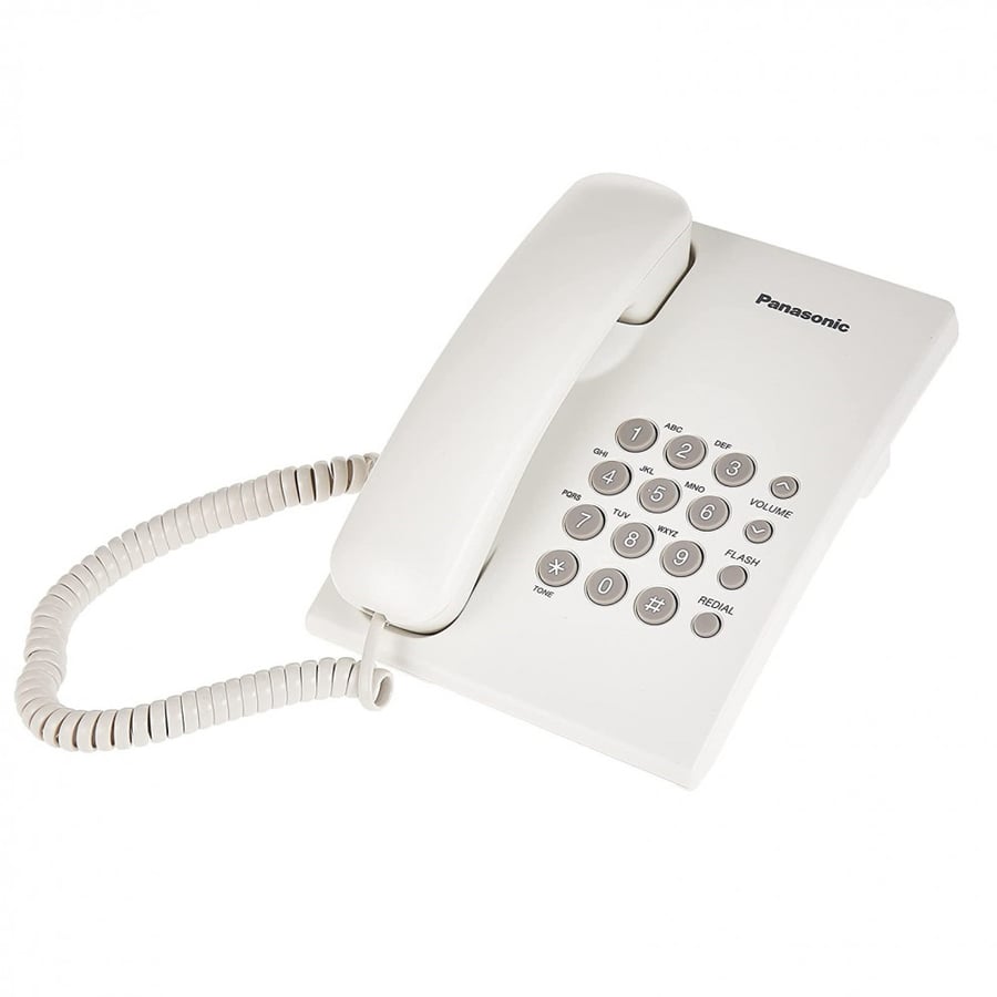 هاتف سلكي أحادي الخط من شركة باناسونيك موديل KX-TS500MX
