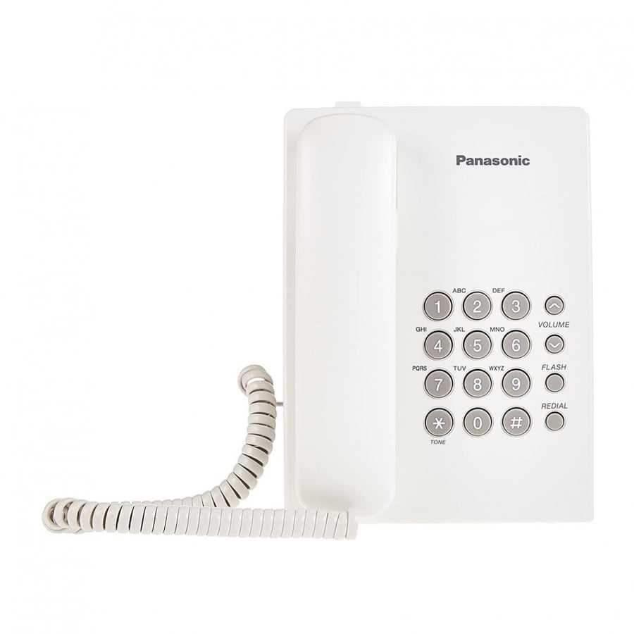 هاتف سلكي أحادي الخط من شركة باناسونيك موديل KX-TS500MX