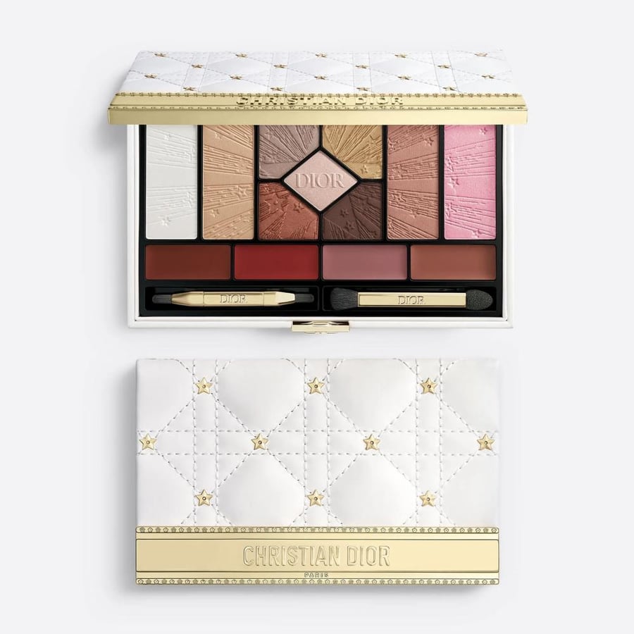Dior exclusive palette for the new year with the box and bag