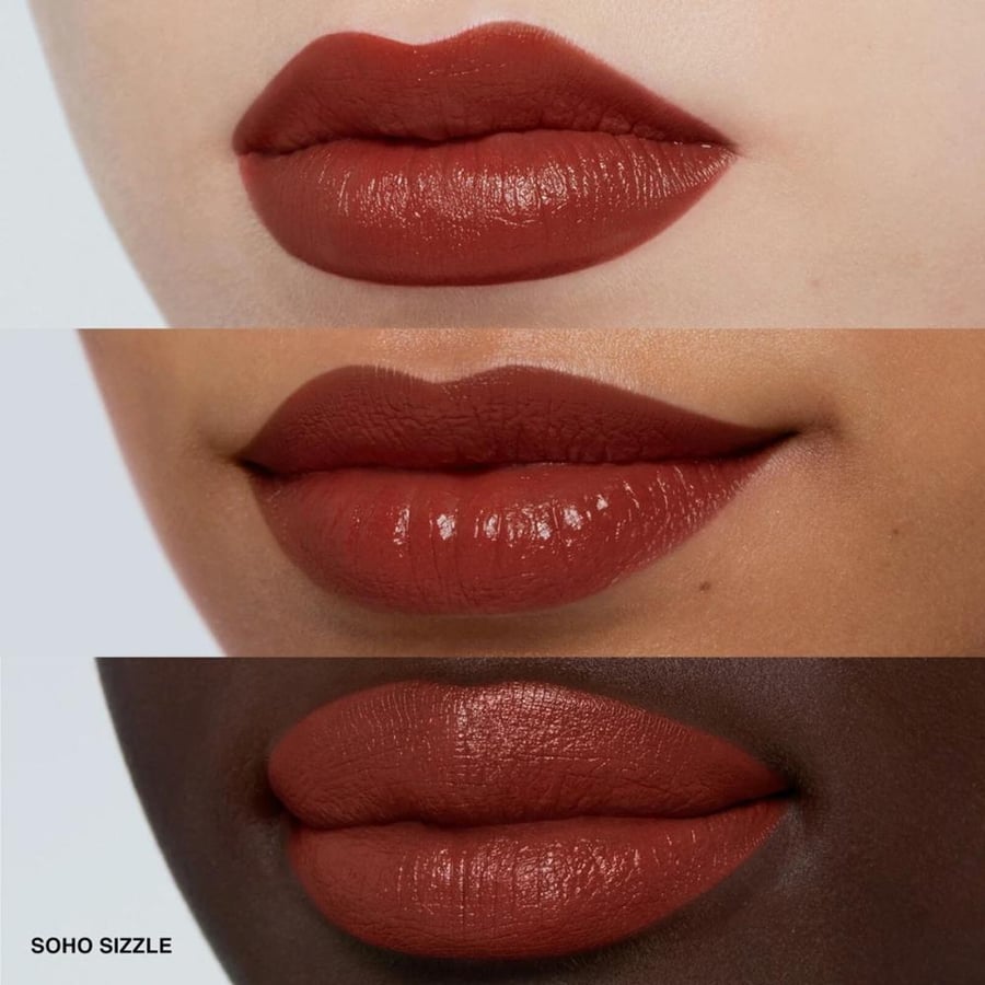 روج بوبي براون حجم كبير درجه BOBBI BROWN Luxe Lipstick Rouge Soho Sizzle 818