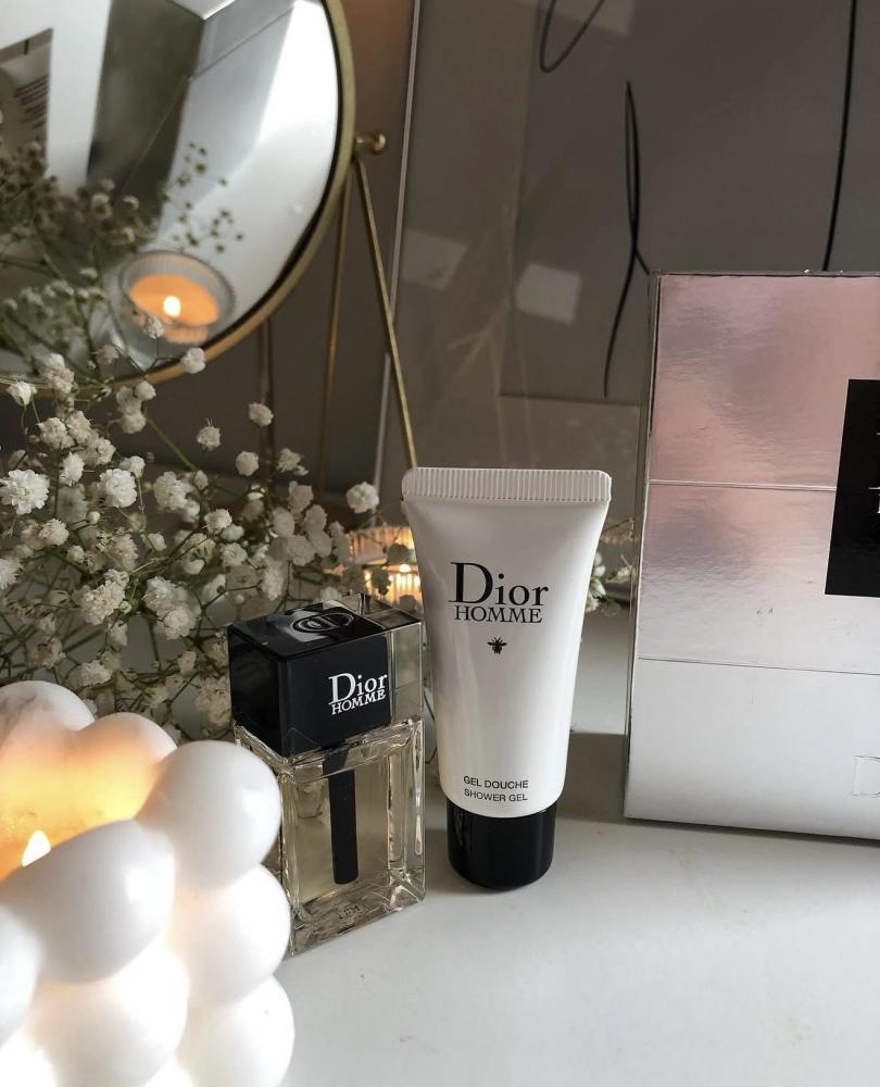 Box Dior Homme men's perfume 10 ml and lotion 20 ml