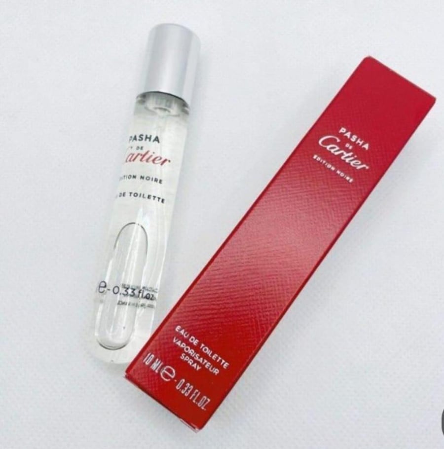 Cartier Basha men's perfume 10 ml spray with the bag