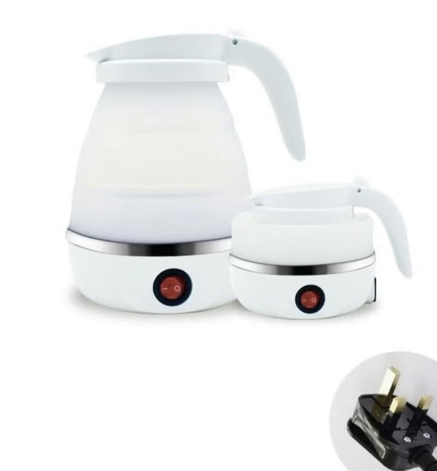 600 ml portable foldable electric kettle for outdoor travel electric telescopic kettle