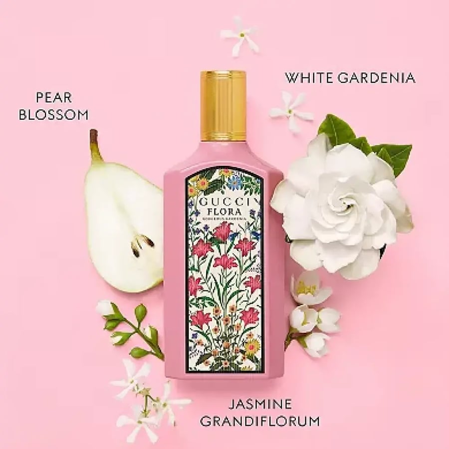 مجموعة قوتشي عطور فلورا قورجس للنساء الثلاثية 10 مل  -Flora Gorgeous Eau de Parfum for Women Trio - Gift Set