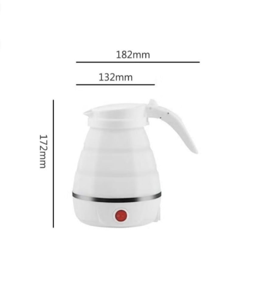 600 ml portable foldable electric kettle for outdoor travel electric telescopic kettle
