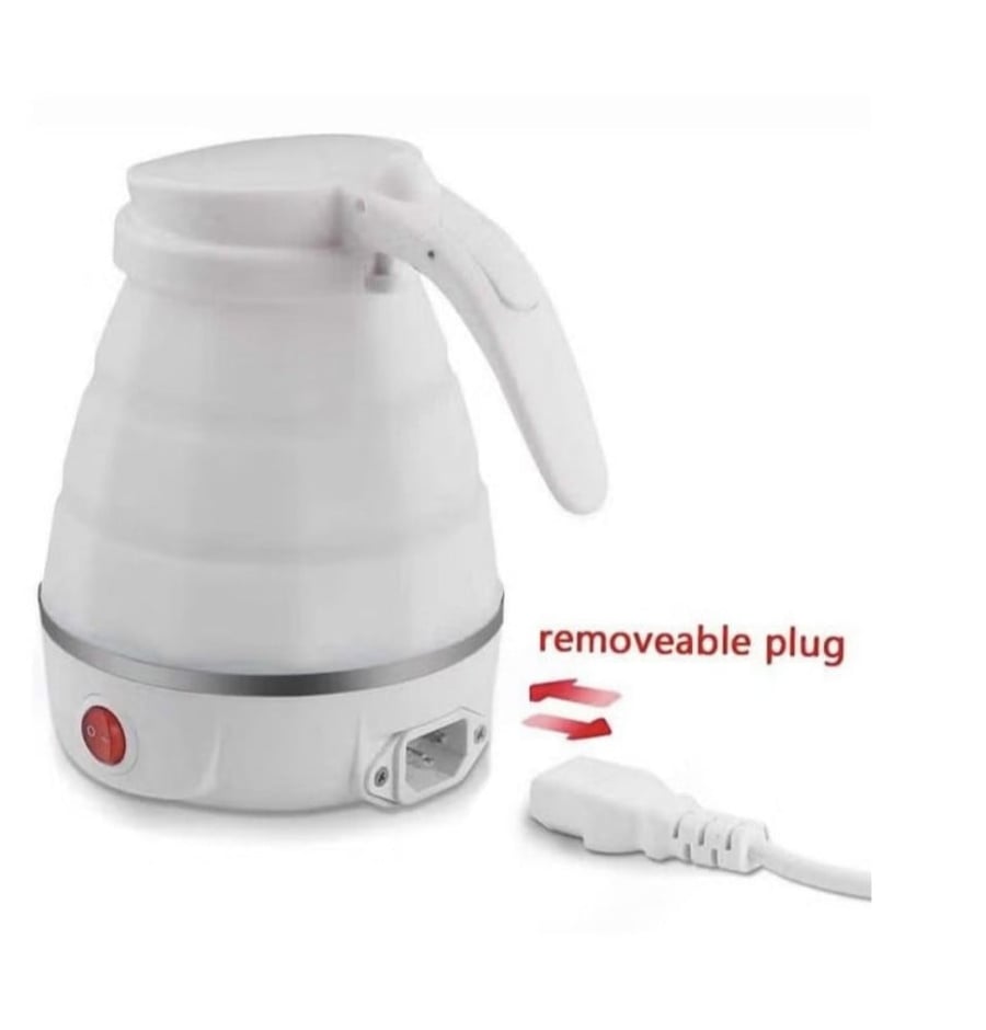 600 ml portable foldable electric kettle for outdoor travel electric telescopic kettle