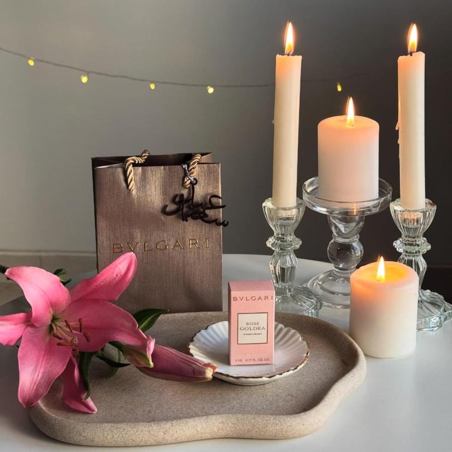 عطر بولغاري حجم 5مل  (اضافه الكيس من الخيارات )