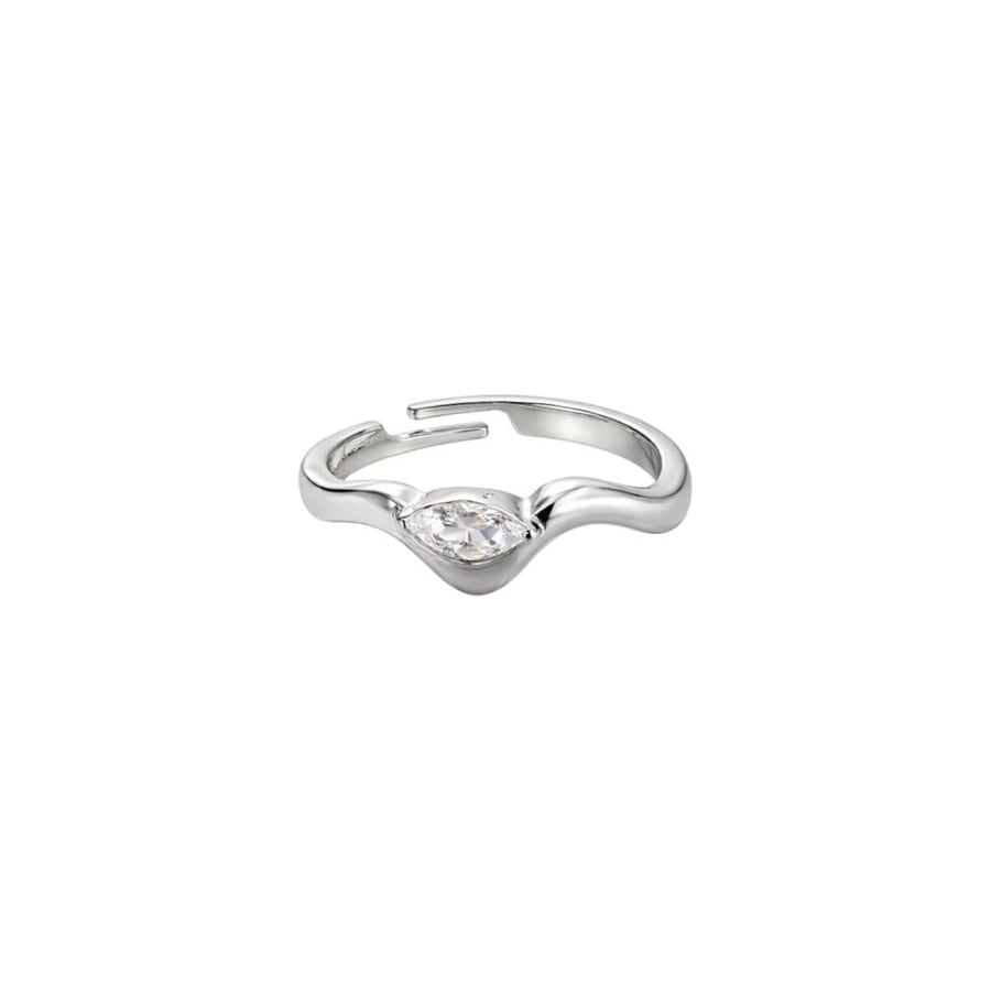 Zigzag Ring V - Marquise