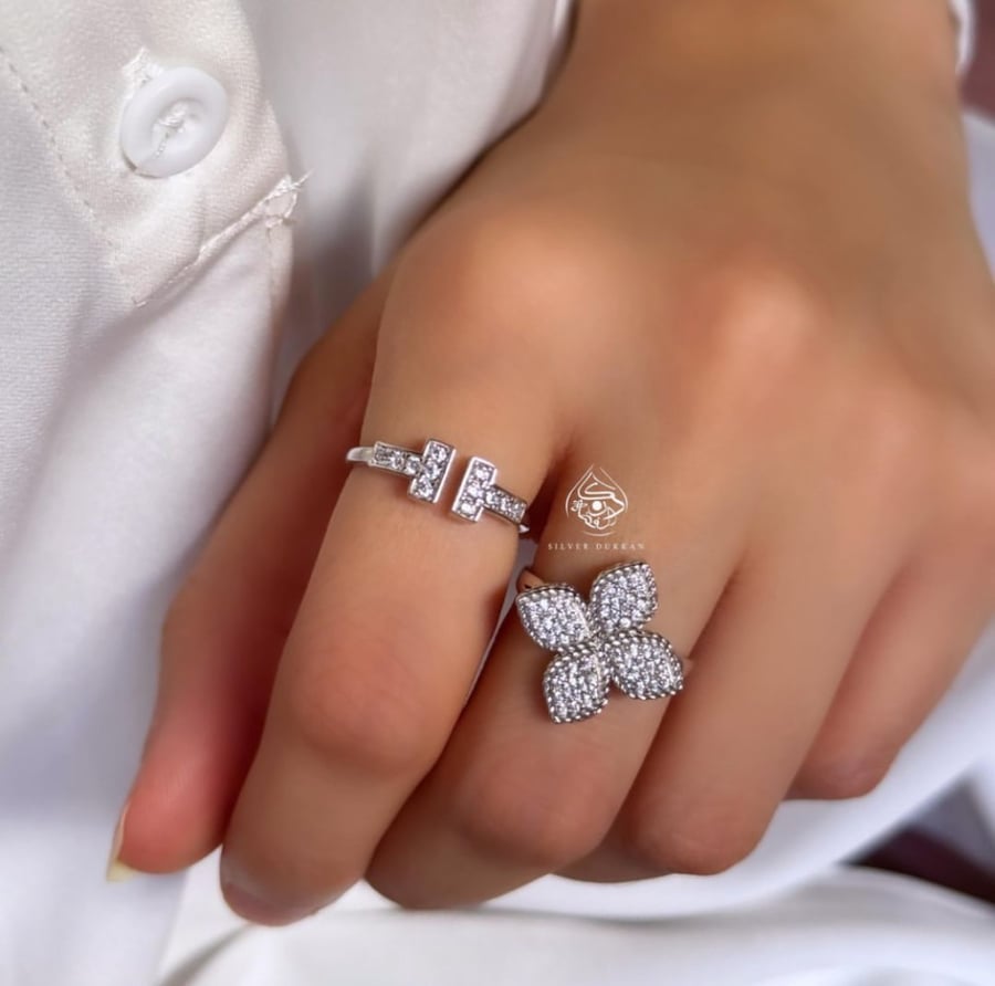 Roberto Coin full zircon ring