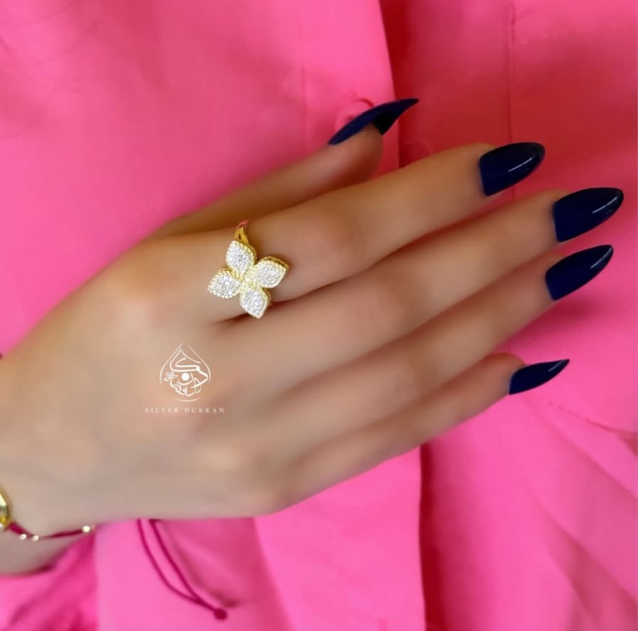Roberto Coin full zircon ring