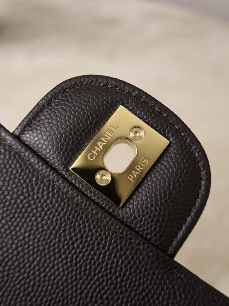 Chanel Caviar Leather Classic Flap Bag – Small Size