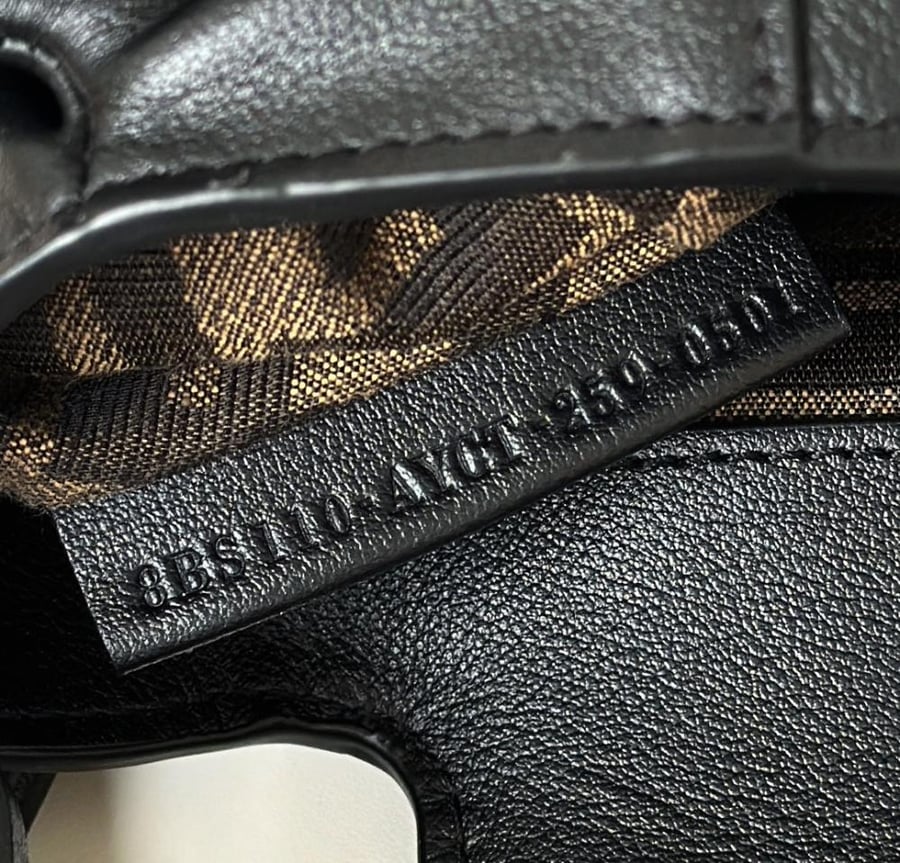 Fendi Spy Mini Black leather mini-bag
