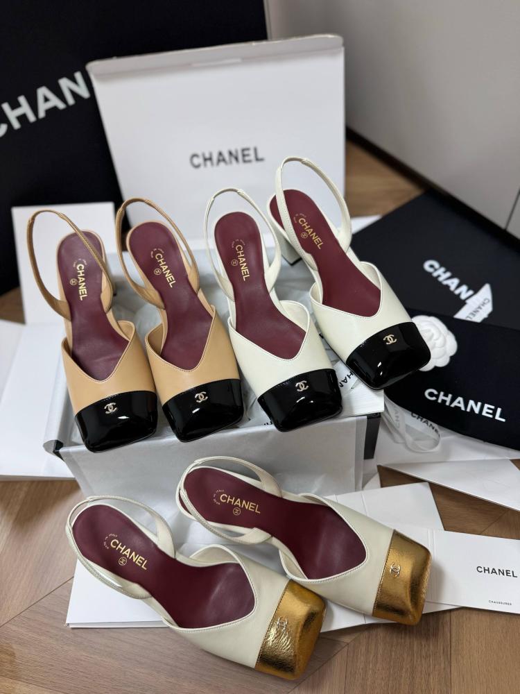 SPRING SUMMER 2026   SLINGBACKS   Lambskin & Patent Calfskin