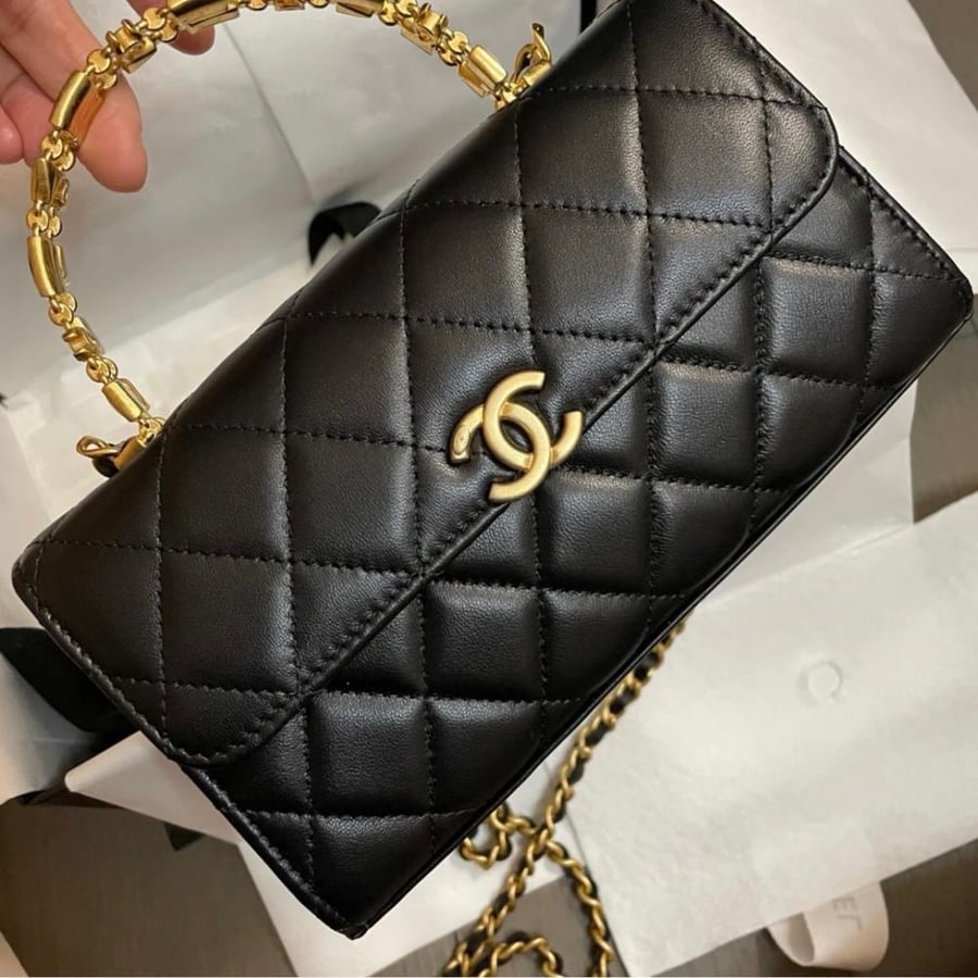 Chanel Mini Flap Bag with Top Handle