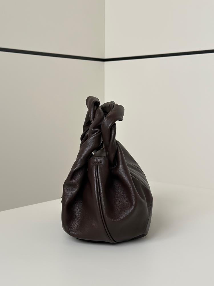 Fendi Spy Small Dark brown leather bag