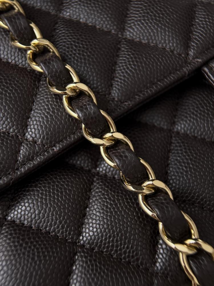 Chanel Caviar Leather Classic Flap Bag – Small Size