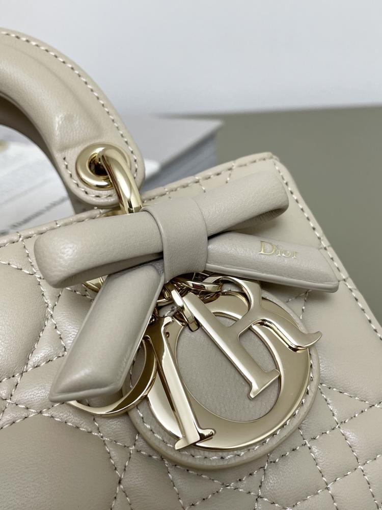 Mini Lady D-Joy Bag Trench Cannage Lambskin