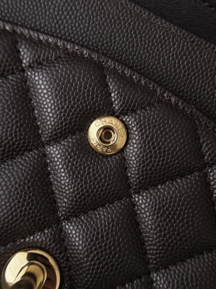 Chanel Caviar Leather Classic Flap Bag – Small Size