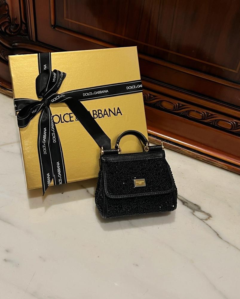 dolce & gabbana kids sicily mini tote bag