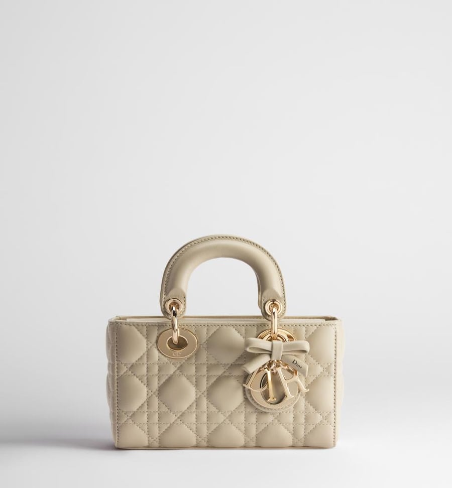 Mini Lady D-Joy Bag Trench Cannage Lambskin