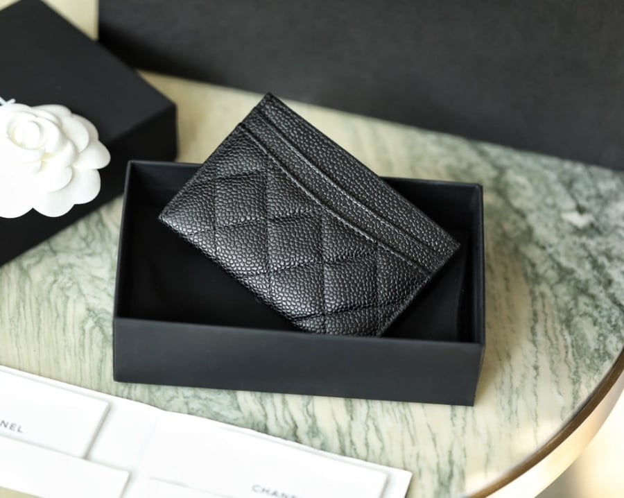 card holder chanel