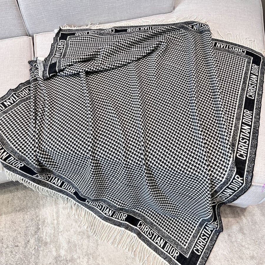 DIOR OBLIQUE UNIVERSITY REVERSIBLE SCARF