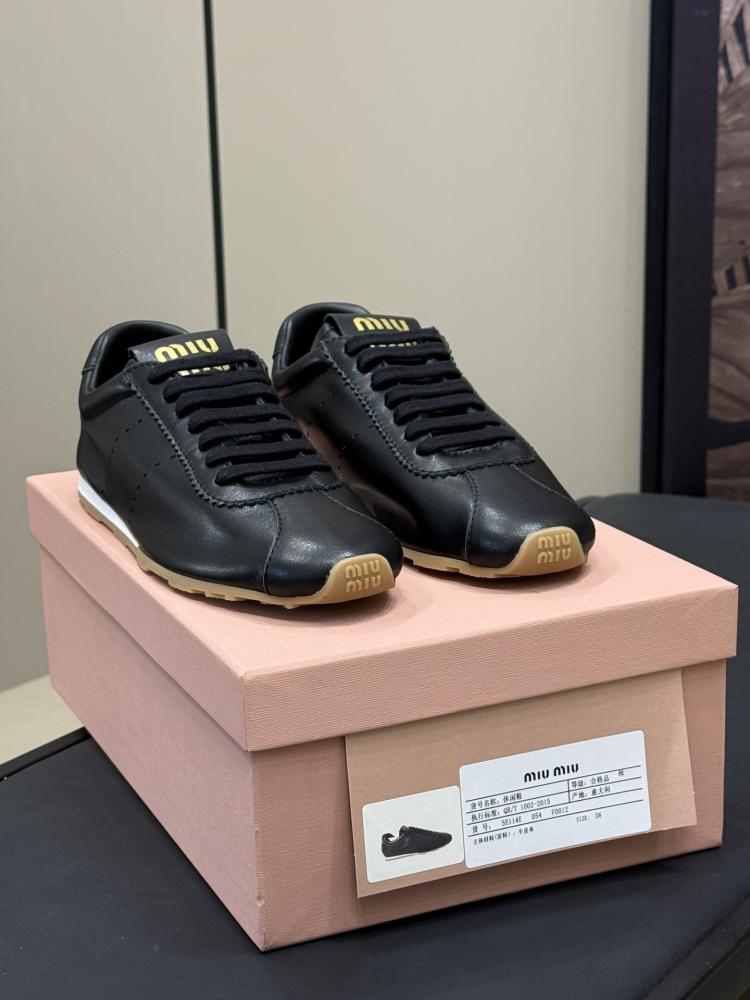 MIU MIU Suede sneakers