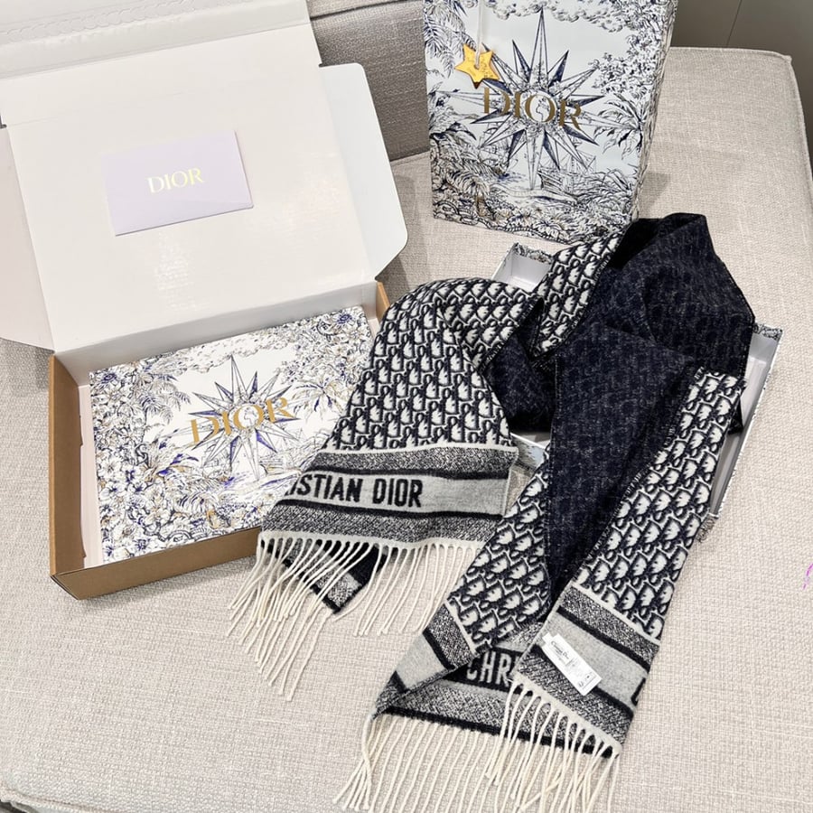 DIOR OBLIQUE SCARF