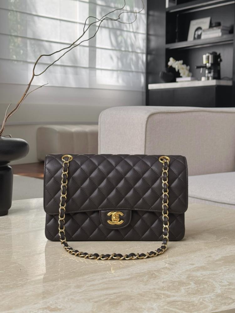 Chanel Caviar Leather Classic Flap Bag – Small Size