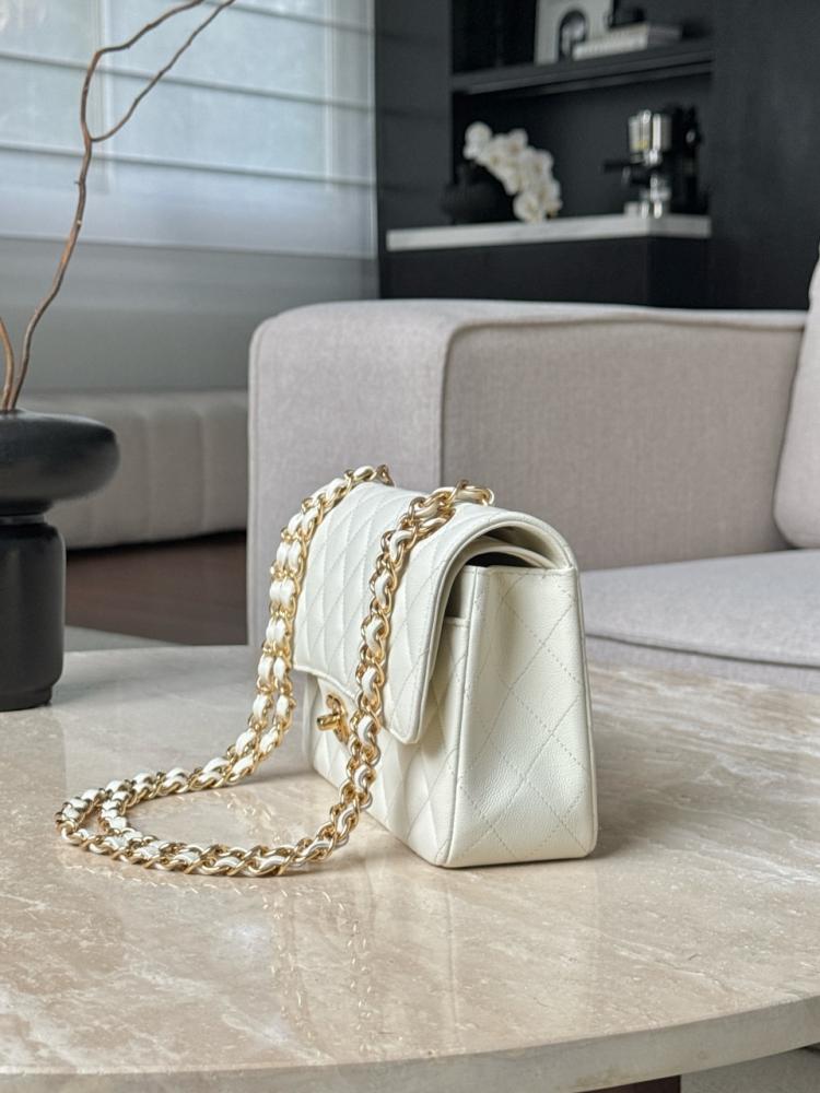 Chanel Caviar Leather Classic Flap Bag – Small Size