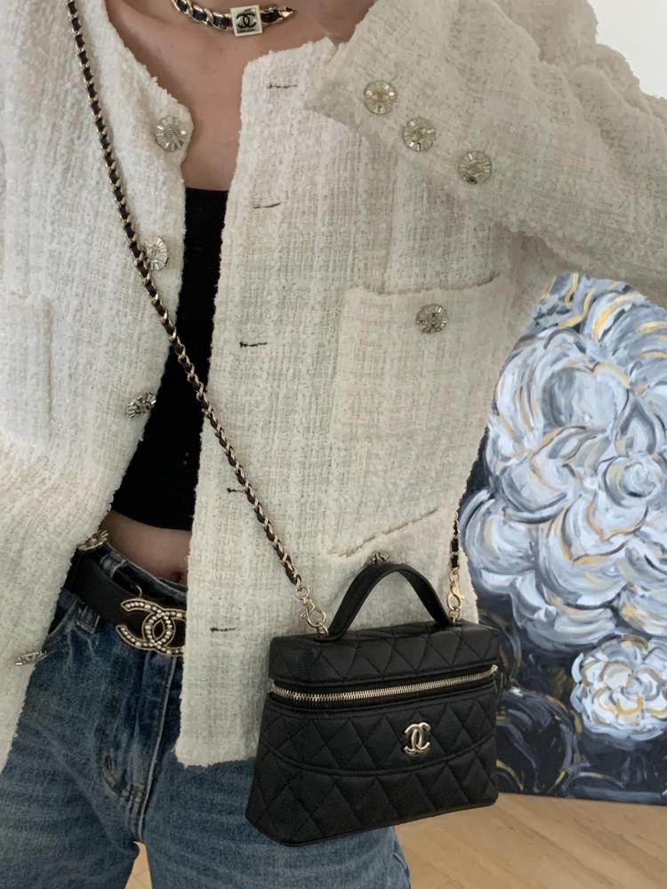Chanel Mini Flap Bag - Black