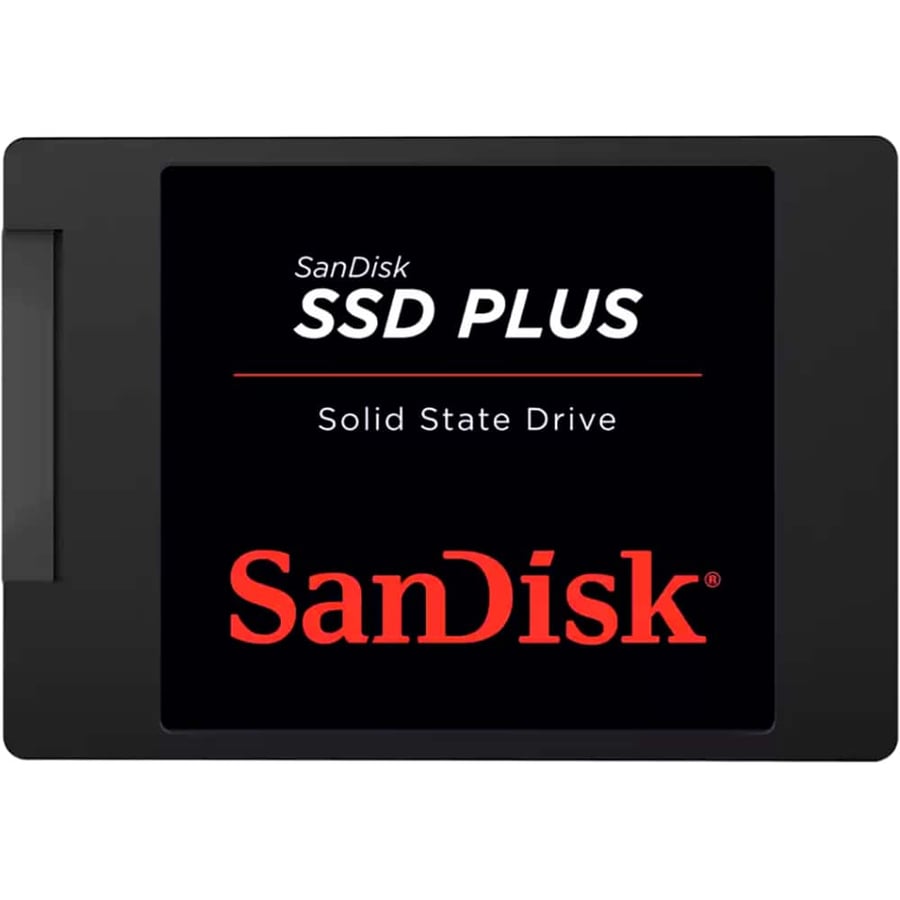 قرص SanDisk SSD Plus G28 بسعة 500GB من الأمام